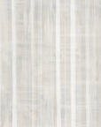Abstract lines wallpaper with vertical brushstroke stripes in soft beige and white pearl giving a subtle, textured look.