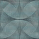 Dotted abstract geometric wallpaper with diamond-shaped light blue sections and intricate black point-based texturing creating wavy interconnected patterns