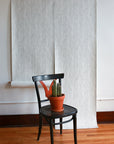 Linear Field - Black & White Type II Commercial Wallcovering