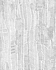 Linear Field - Black & White Type II Commercial Wallcovering