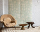 Monoprint Seaglass Grasscloth Wallpaper - Light Green Geometric Grasscloth Wallpaper, Perfect for Adding a Fresh, Modern Aesthetic to Any Space