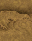 Wave - Brass Silk Wallpaper