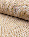 Gold herringbone outdoor fabric by the yard, rolled bolt view