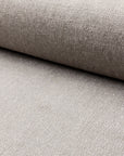 Gray chenille upholstery fabric by the yard, rolled bolt view
