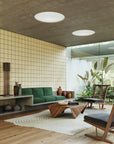 Grid - Large Thin Tan Type II Commercial Wallcovering