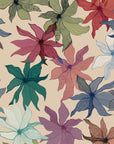 Multi color floral wallpaper pattern