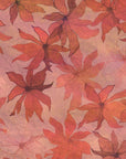 Red floral wallpaper pattern