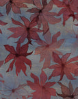 Purple floral wallpaper pattern