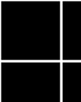 Minimalist black and white square wallpaper with a subtle grid pattern, featuring evenly spaced, thin lines creating a structured geometric design.