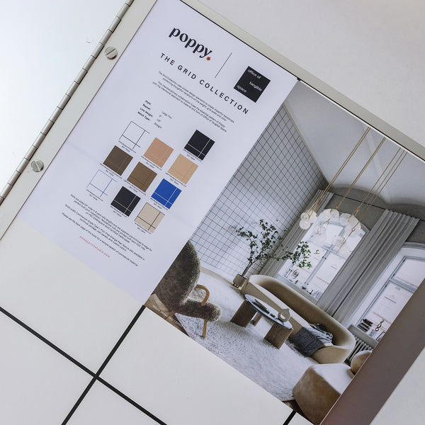 Wallpaper Sample Book - Grid Collection