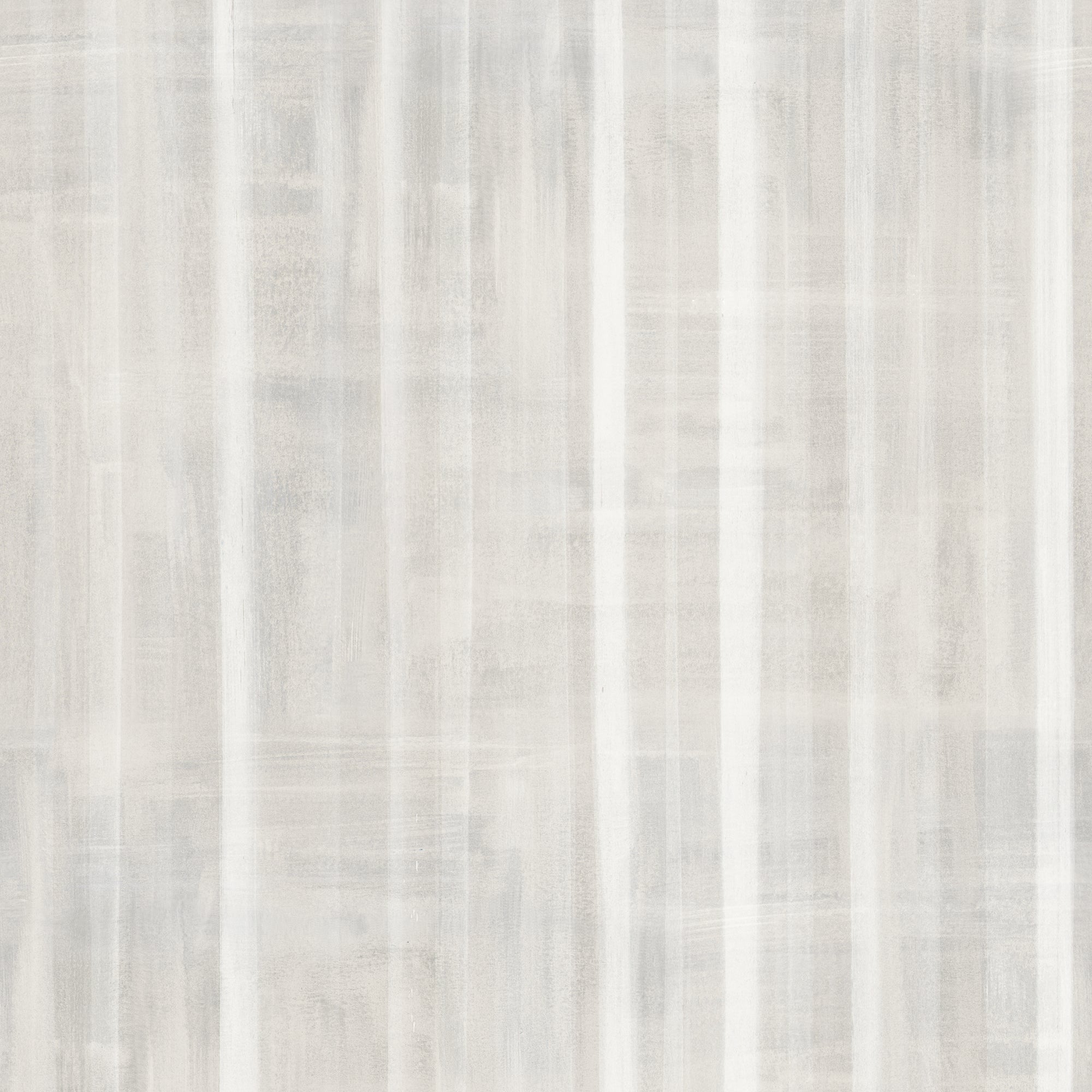 Abstract lines wallpaper with vertical brushstroke stripes in soft beige and white pearl giving a subtle, textured look.
