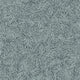 Botanical-inspired wallpaper with an intricate pattern of overlapping leaves in a soft blue and deep charcoal color palette.
