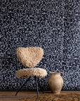 Fragments - Black Type II Commercial Wallcovering