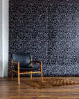 Fragments - Black Type II Commercial Wallcovering