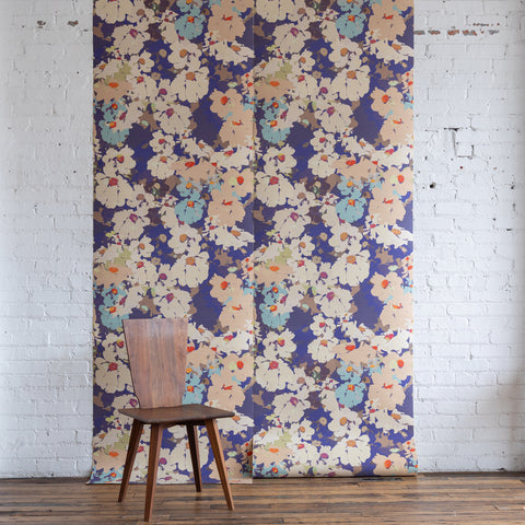 Big Peony - Cosmic Type II Commercial Wallcovering