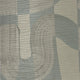 Close-up of opal toned grasscloth wallpaper, showcasing the soft brushstroke design and textured surface.