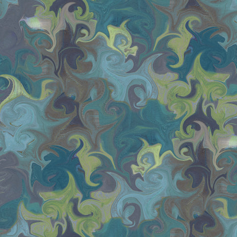 Marbled Ink - Tidal Wallpaper