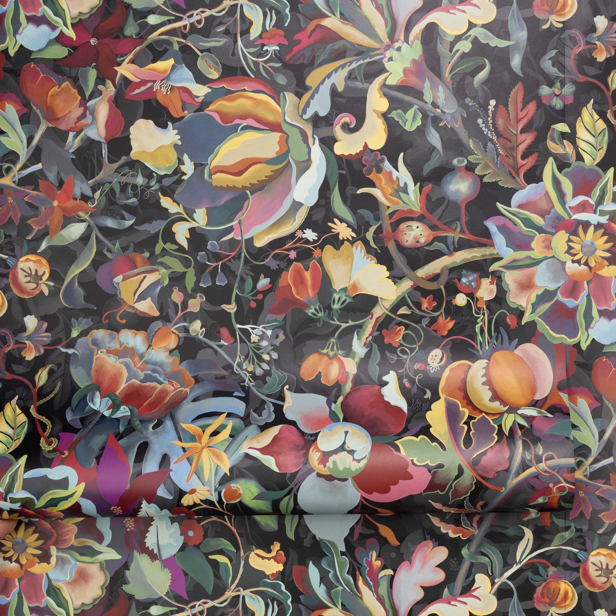 Shop Paradise Floral Botanical Wallpaper – Poppy Print Studio
