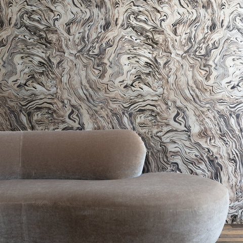 Terrain - Driftwood Grasscloth Wallpaper