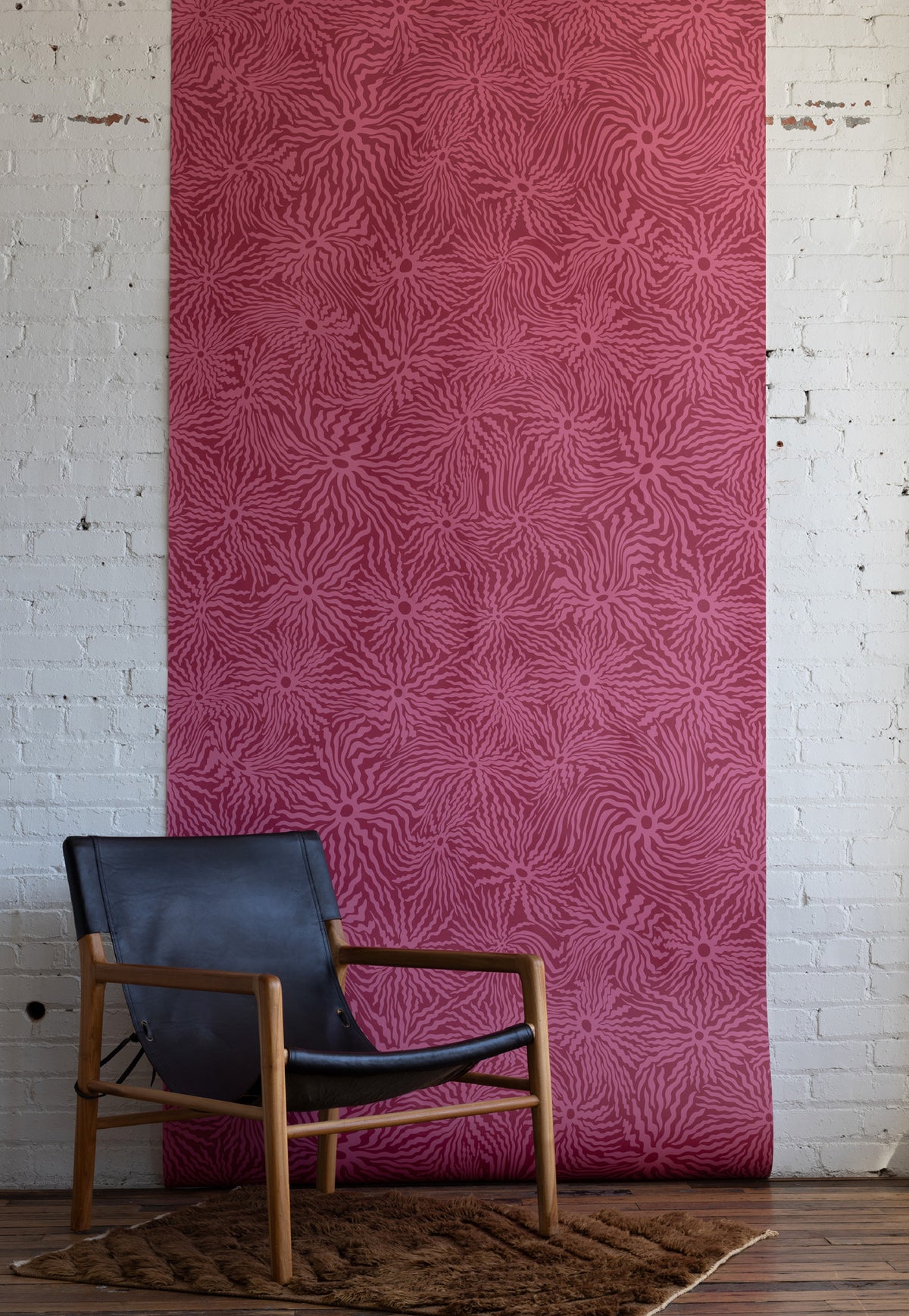 Discover Ra: Hand-Drawn Sun Symbol Wallpaper Spiral in Bold Colors ...