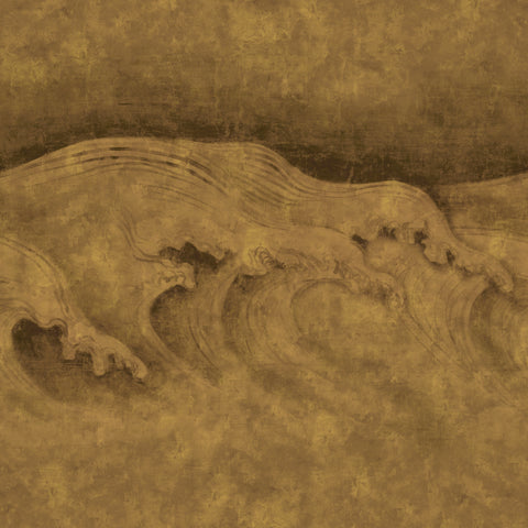 Wave - Brass Type II Commercial Wallcovering