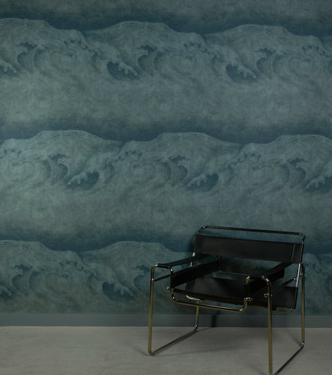 Wave - Pacific Silk Wallpaper