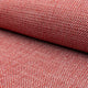Pink herringbone outdoor fabric by the yard, rolled bolt view