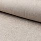 Cream chenille upholstery fabric by the yard, rolled bolt view