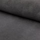 Charcoal velveteen upholstery fabric by the yard, rolled bolt view