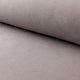 Gray velveteen upholstery fabric by the yard, rolled bolt view