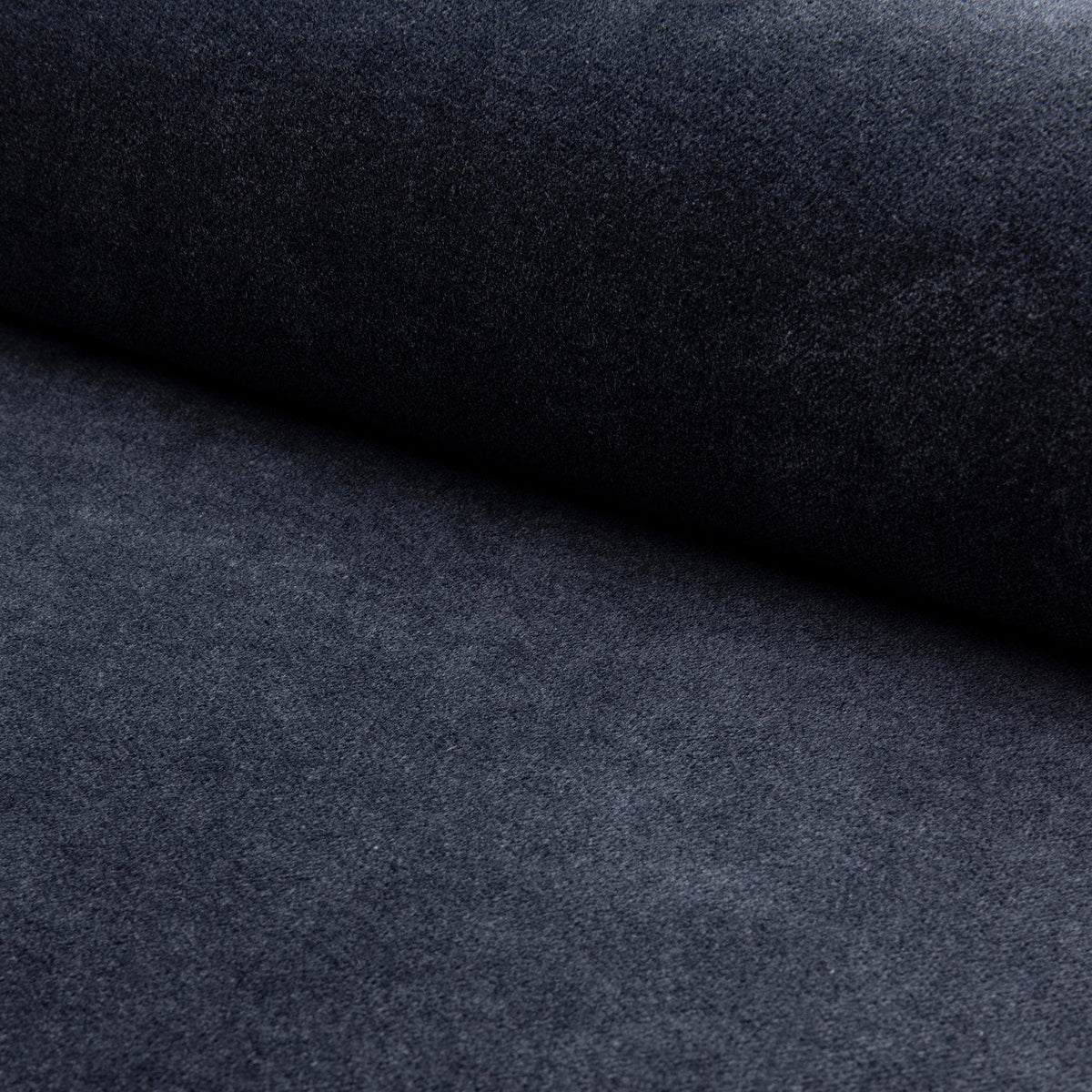 Cy Onyx Velveteen Fabric by the Yard | Poppy – Poppy Print Studio