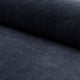 Black velveteen upholstery fabric by the yard, rolled bolt view