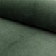 Forest green velveteen upholstery fabric by the yard, rolled bolt view