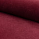 Burgundy velveteen upholstery fabric by the yard, rolled bolt view