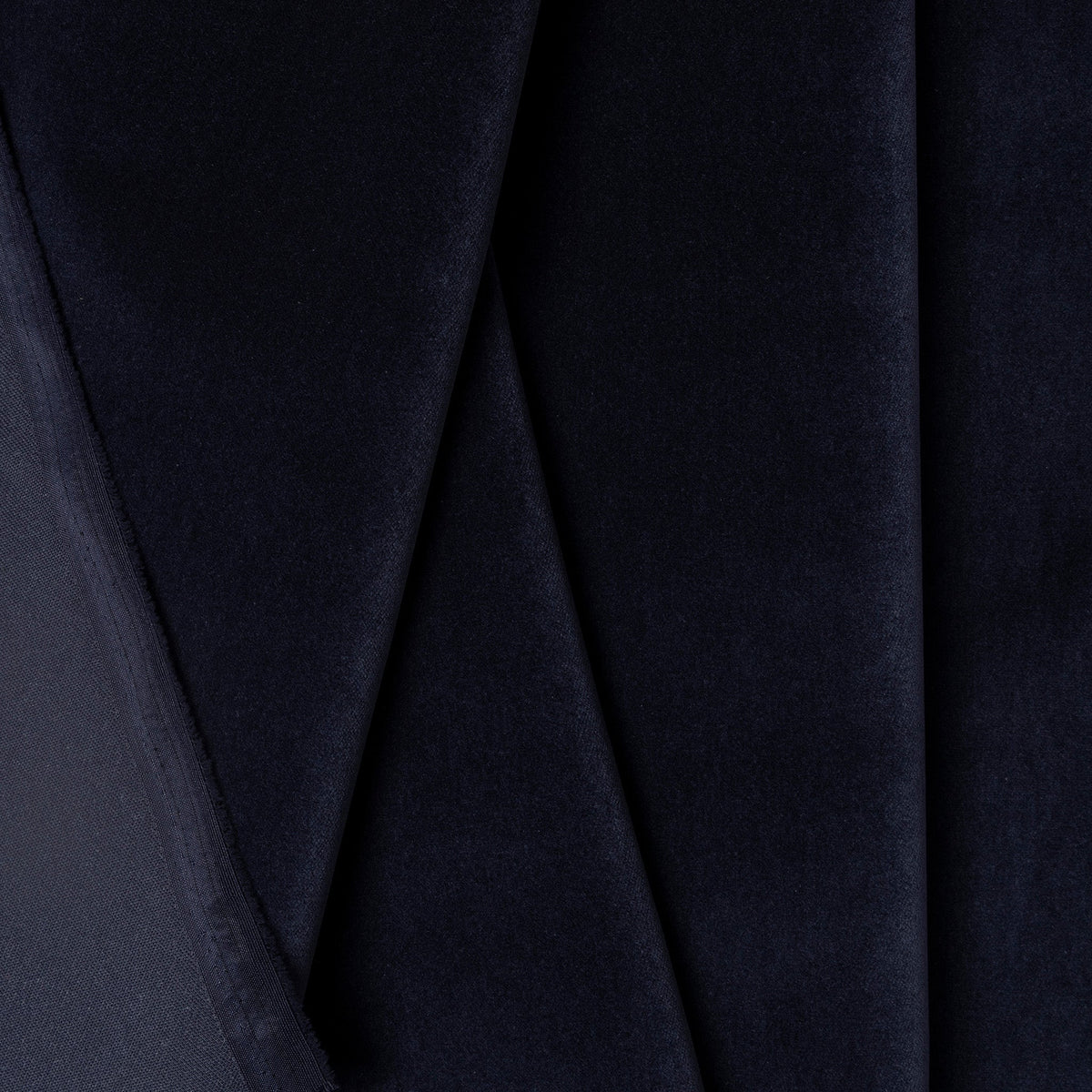 Cy Midnight Blue Velveteen Fabric by the Yard | Poppy – Poppy Print Studio