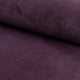 Purple velveteen upholstery fabric by the yard, rolled bolt view