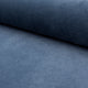 Blue velveteen upholstery fabric by the yard, rolled bolt view