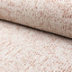 Terracotta marled chenille outdoor fabric by the yard, rolled bolt view