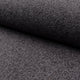 Black boucle upholstery fabric by the yard, rolled bolt view