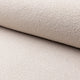 Cream boucle upholstery fabric by the yard, rolled bolt view