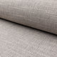 Gray basketweave upholstery fabric by the yard, rolled bolt view