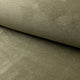 Green velvet upholstery fabric by the yard, rolled bolt view
