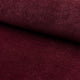 Red velvet upholstery fabric by the yard, rolled bolt view