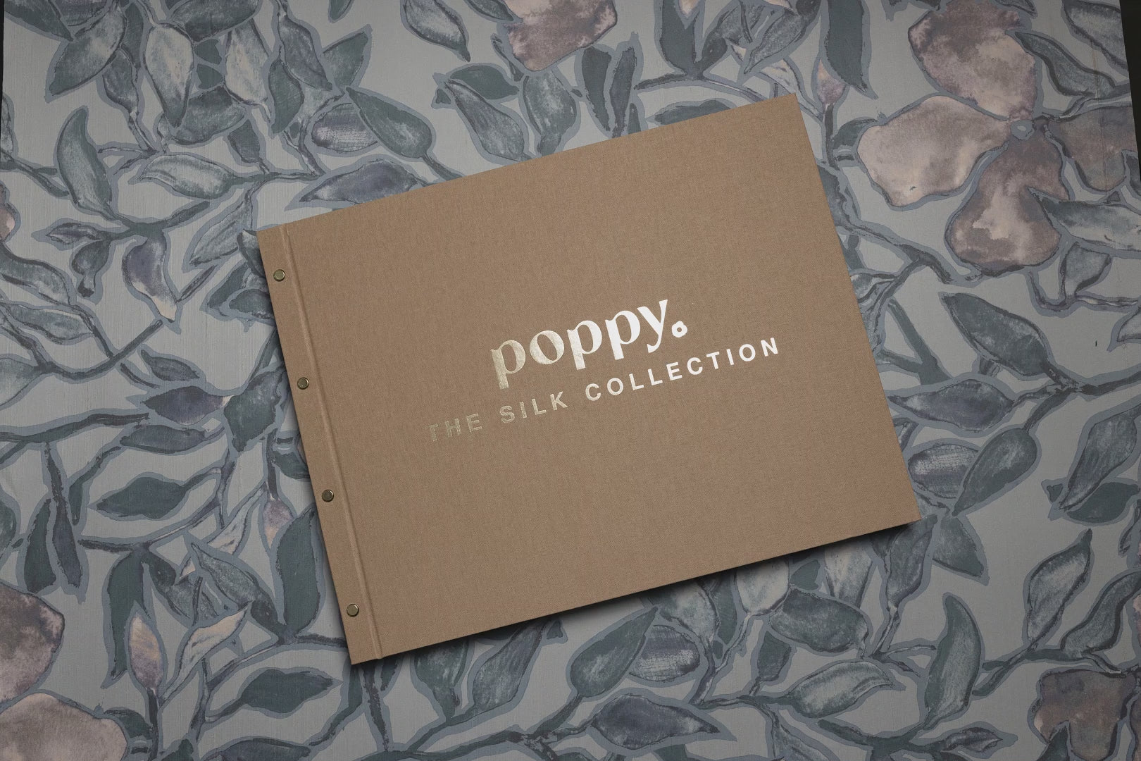 Poppy Silk Wallpaper Sample Book Stop Motion Video
