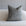 Silver gray sunburst jacquard throw pillow, 20-inch square