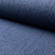 Blue chenille outdoor fabric by the yard, rolled bolt view