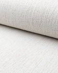Cream chenille outdoor fabric by the yard, rolled bolt view