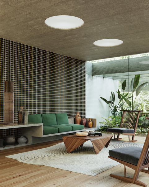 Grid - Small Thin Black and Tan Type II Commercial Wallcovering