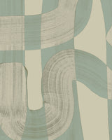 Wallpaper Sample of Opal Color Down the Rabbit Hole Wallpaper Design