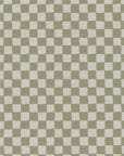 Grasscloth Checker Olivine Wallpaper Sample Crop